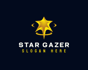 Elegant Astral Star logo design