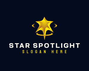 Elegant Astral Star logo design