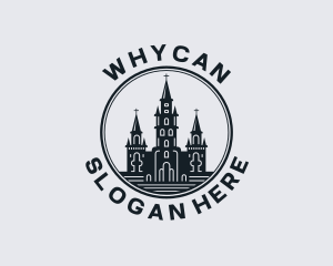 Kingdom - Castle Architect Cathedral logo design