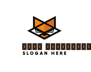Wild - Geometric Fox Animal logo design