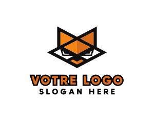 Fox - Geometric Fox Animal logo design