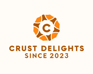 Crust - Pastry Bread Crust logo design