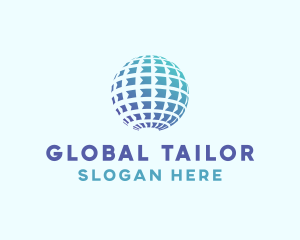 Global Tech Sphere logo design