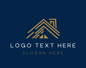 Minimalistic - Luxury Roof Builder logo design