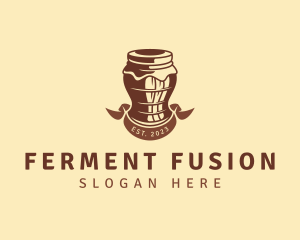 Fermented Spice Jar logo design