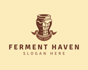 Fermentation - Fermented Spice Jar logo design
