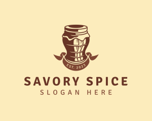 Condiments - Fermented Spice Jar logo design