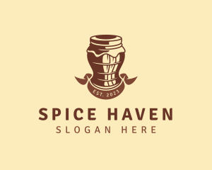 Spice - Fermented Spice Jar logo design
