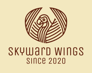 Flying - Tribal Flying Bird logo design