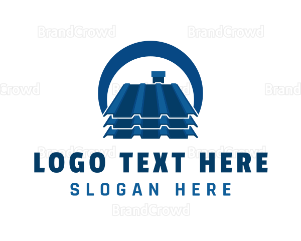 Blue Home Roofing Logo