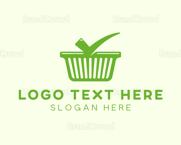 Check Shopping Basket Logo