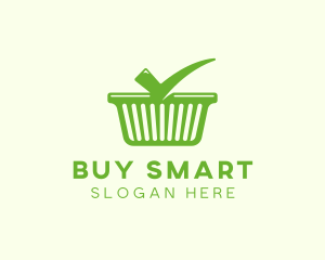 Purchase - Check Shopping Basket logo design