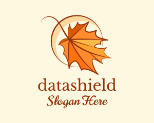 Elegant Dry Leaf  Logo