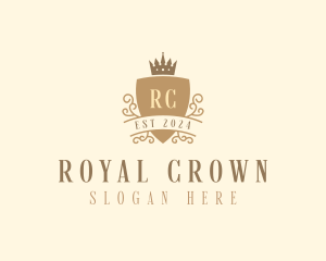 Regal Upscale Crown logo design