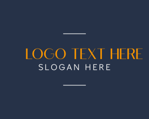 Elegant Business Wordmark Logo