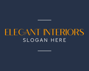 Elegant Business Wordmark logo design