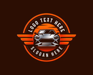 Headlight - Automobile Vehicle Dealership logo design