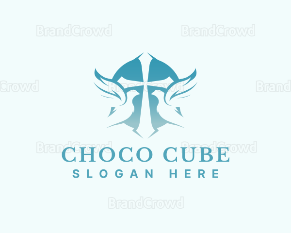 Holy Cross Dove Logo