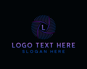 Abstract - Technology Circle Agency logo design
