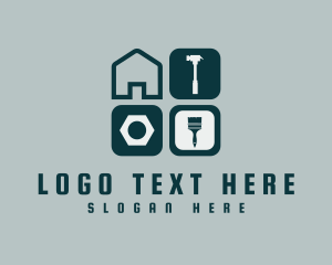 Tradesman - Home Tools Hardware logo design