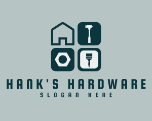 Home Tools Hardware logo design