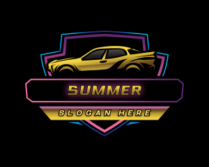 Car Racing Automobile Logo