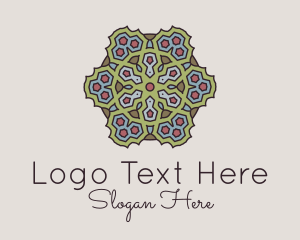 Coaster - Geometric Lantern Ornament logo design