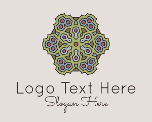 Geometric Lantern Ornament  Logo