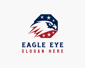 USA Eagle Veteran logo design