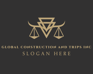 Court House - Golden Scale Law Firm logo design