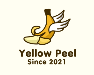 Banana Peel Wings logo design