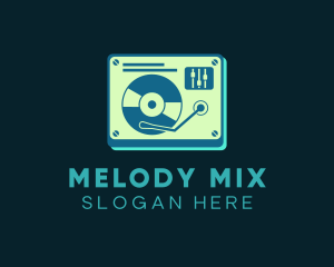 Album - Music DJ Mixer logo design