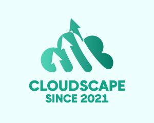 Web Transfer Cloud logo design