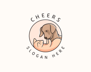 Pet Kitten Dog Animal Logo