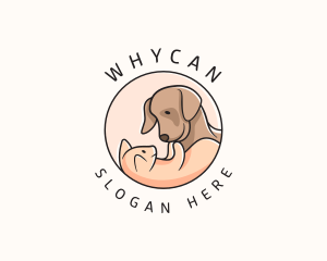 Pet Kitten Dog Animal Logo