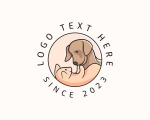 Pet - Pet Kitten Dog Animal logo design