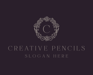 Majestic Floral Foliage logo design