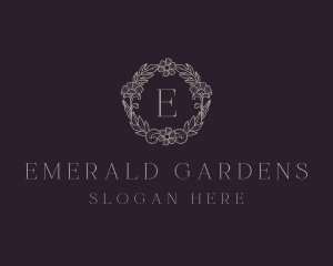 Majestic Floral Foliage logo design