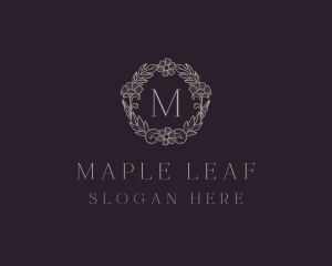 Majestic Floral Foliage logo design