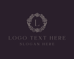 Majestic Floral Foliage Logo