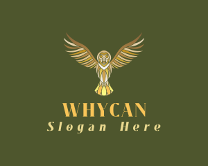 Elegant Luxury Owl Logo