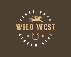 Cowboy - Cowboy Horse Ranch logo design