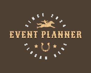 Saloon - Cowboy Horse Ranch logo design