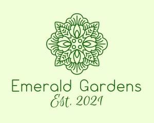 Spring Leaf Plant logo design