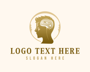 Psychiatrist - Human Mental Wellness logo design
