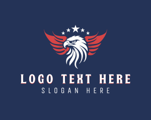 Wings - Eagle Military Patriot logo design