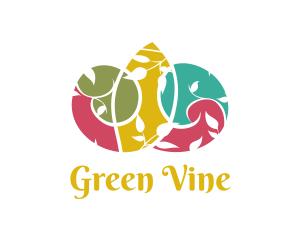 Garden Forest Vine logo design