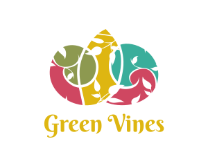 Garden Forest Vine logo design