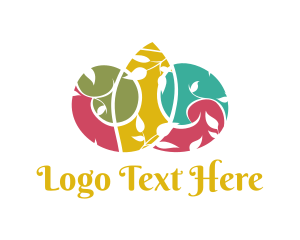 Colorful - Garden Forest Vine logo design