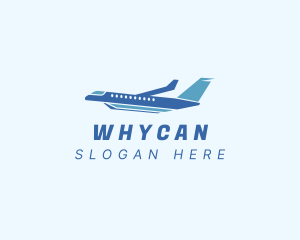Aircraft Logistics Transport Logo